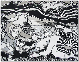 Annunciation by Paul A John